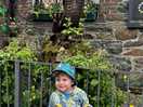 Grandson posing