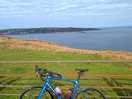 Half way up the drive view into fishguard