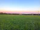 View from the top of the camping field