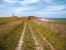 View from cart gap facing north