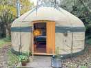 The orchard yurt