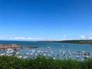 View looking over new quay harbour