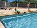 Piscine avec 3 bassins différents