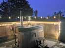 Hot tub at night