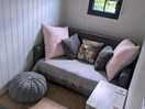 Sofa bed in nest box