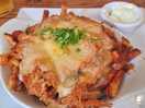 Ckassic dirty fries with pulled pork. delicious.