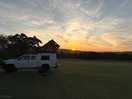 An evening at the site