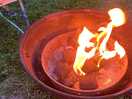 Lovely camp fire.