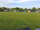 The wide field with plenty of playing area
