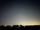 Night sky stargazing