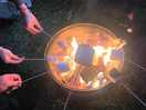 Marshmallows round the fire pit 🔥