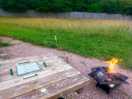 Scrabble by the fire