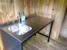 Washing up area