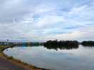 Lovely lake opposite to walk around