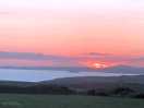 Sunset view from this site was stunning.