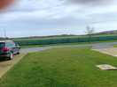 Looking forward from next to pitch