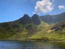 Crottys lake with crottys rock