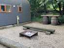 Fire area. don’t forget to bring firewood. as you can see there’s a space for preparing food.