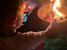 Toasting marshmallows
