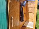 Outside shower,