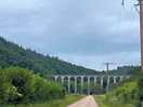The huge aqueduct just a short walk away