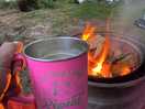 Fire available to use for free logs to be purchased from site