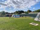 Spacious pitch