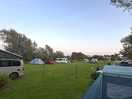 View of campsite from our pitch in bottom corner of field.