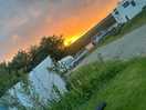 Watching the sun set