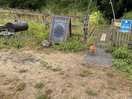 Chicken and rabbit garden