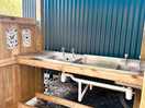 Washing up station