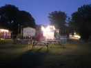 Communal area, picnic benches, fire bowl, twinkly lights and chill out!