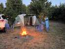 Our campsite