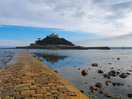 Walk over the causeway to st.michaels mount