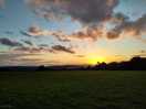 Nearly sunset, october, next field