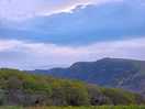 View from static caravan