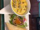 Food from local pub