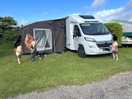 Just set up and the grandchildren are alread around from next door!!