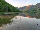 Nice wee lake for a stroll right next to site.