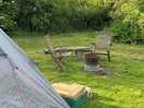 Table and chairs on site