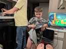 Even got grandson to do work
