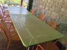 Outside eating area
