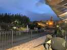 Village at night