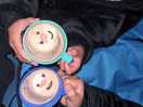 Making hot choclate