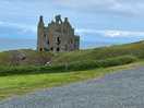 View of dunksey castle from pitch.