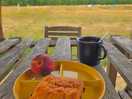 Breakfast with a view