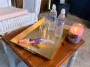 Water, sweets and chocolate