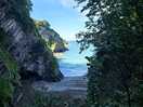 Lovely secluded beach near ilfracombe.