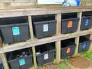 Bins.