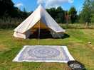 Our tent…